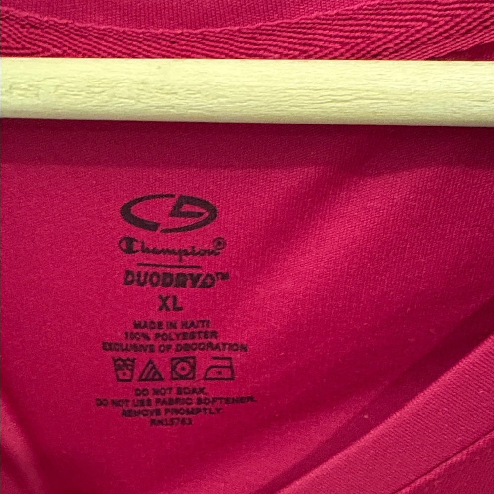 Champion Women's Short Sleeve Tees - Green and Red - Picture 4 of 5